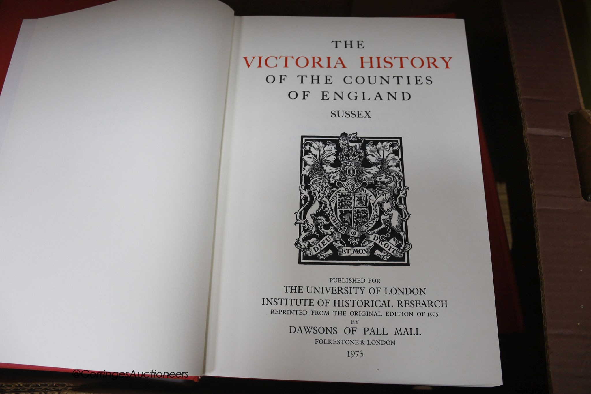 History of the County of Sussex volumes (11)